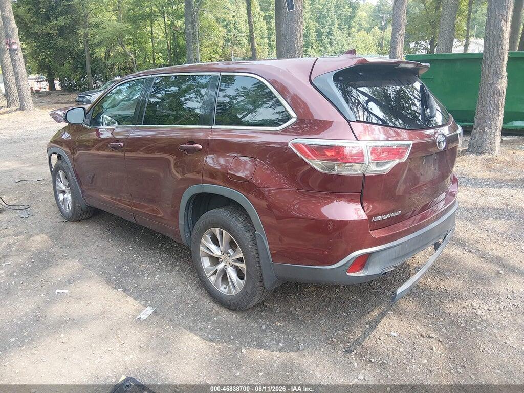 5TDBKRFH7FS083923 2015 TOYOTA HIGHLANDER photo no. 3