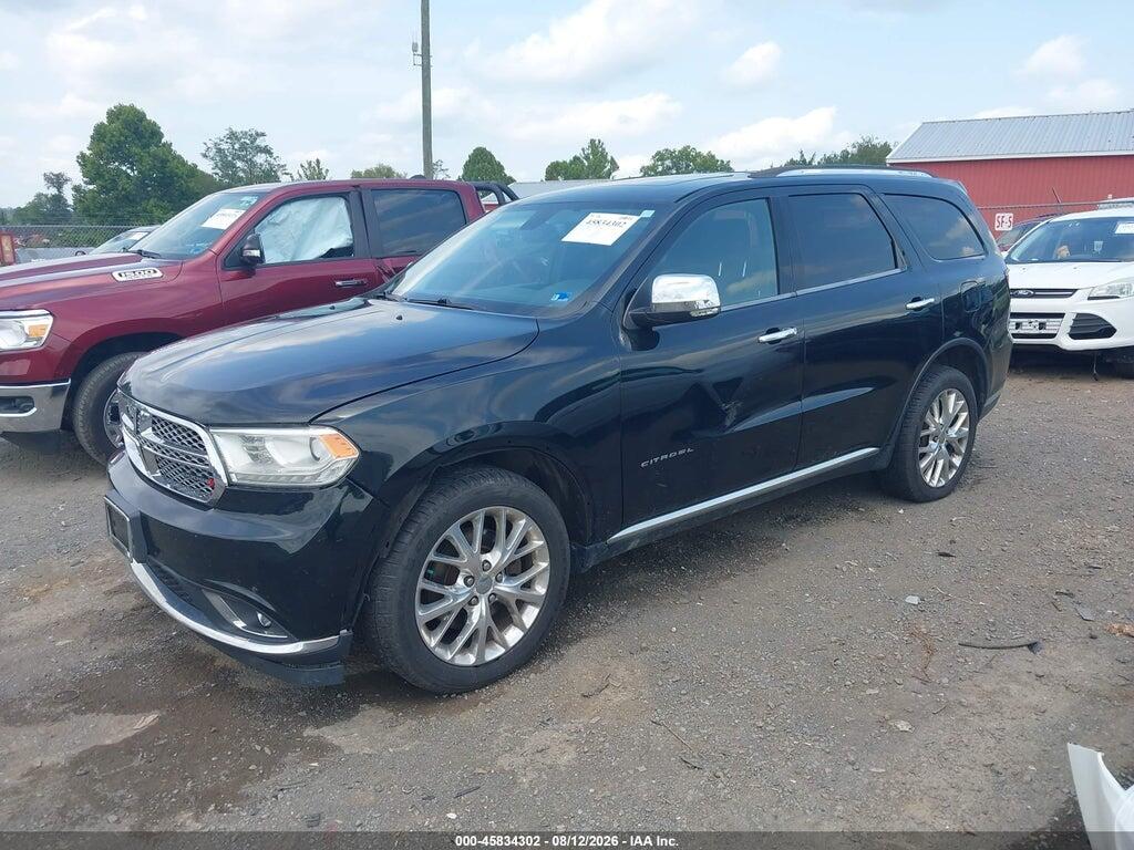 1C4SDJETXFC177457 2015 DODGE DURANGO photo no. 2