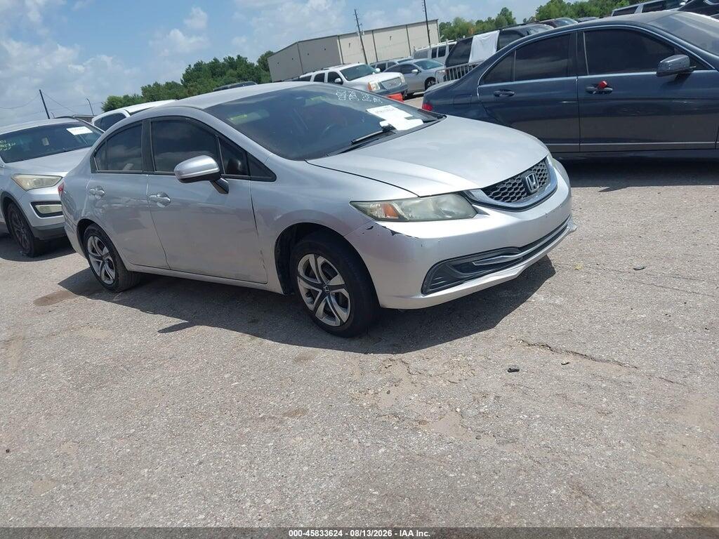 19XFB2F51FE025363 2015 HONDA CIVIC photo no. 1