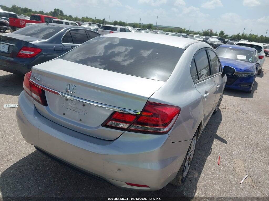 19XFB2F51FE025363 2015 HONDA CIVIC photo no. 4