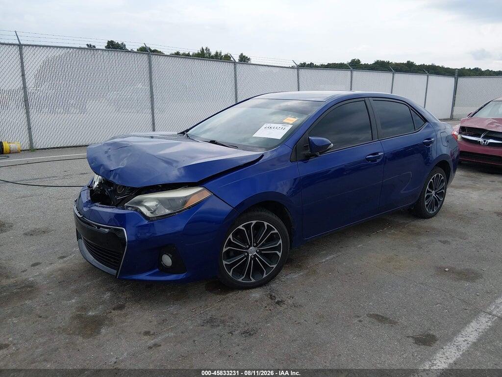 5YFBURHE6FP247474 2015 TOYOTA COROLLA photo no. 2