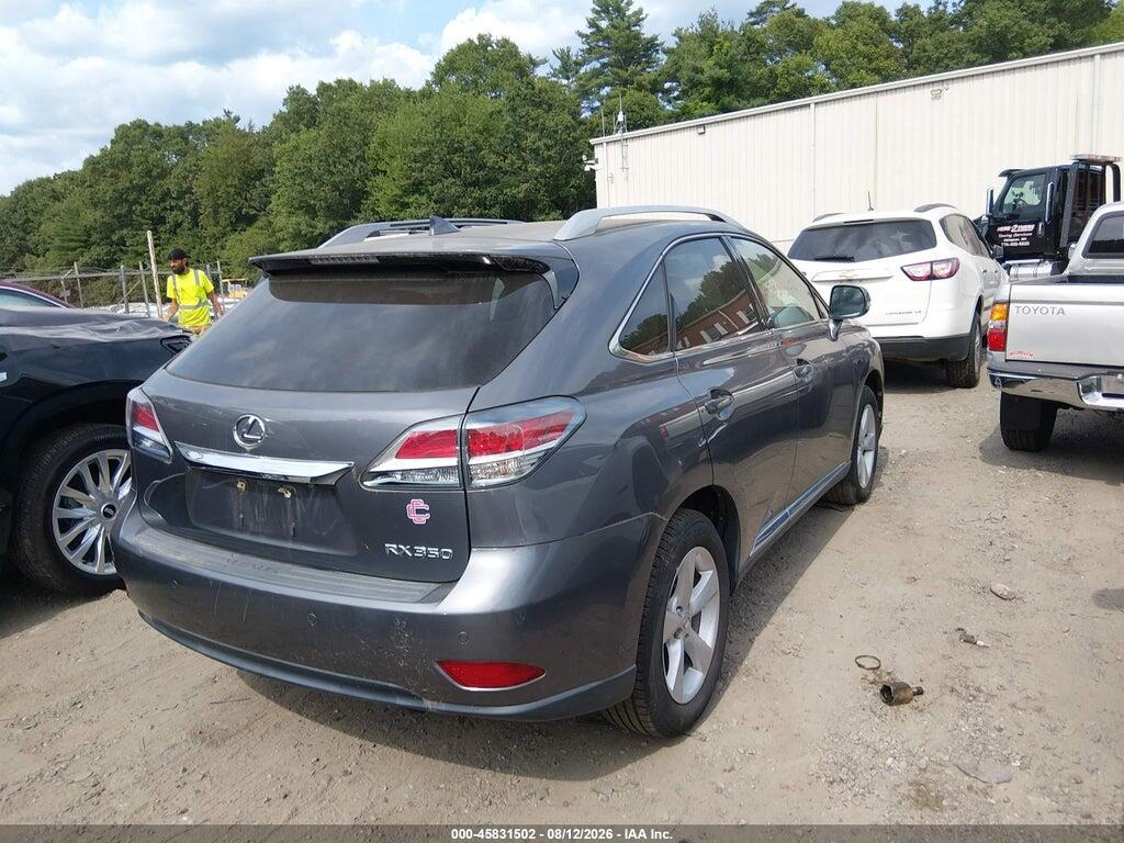 2T2BK1BA4FC264184 2015 LEXUS RX 350 photo no. 4