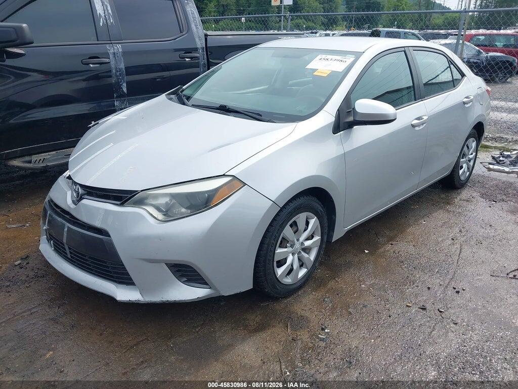 2T1BURHE2FC340332 2015 TOYOTA COROLLA photo no. 2