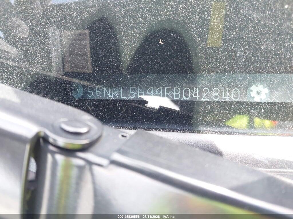5FNRL5H99FB042840 2015 HONDA ODYSSEY photo no. 9