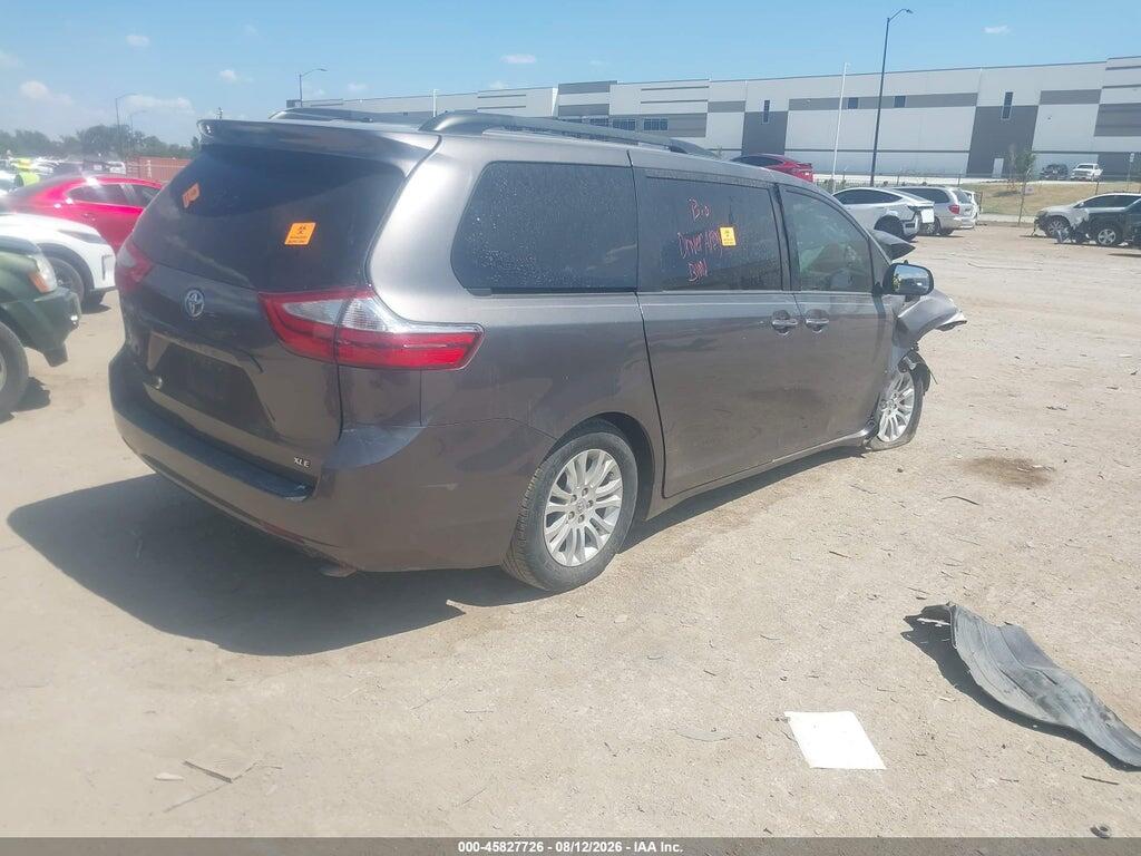 5TDYK3DC9FS545655 2015 TOYOTA SIENNA photo no. 4