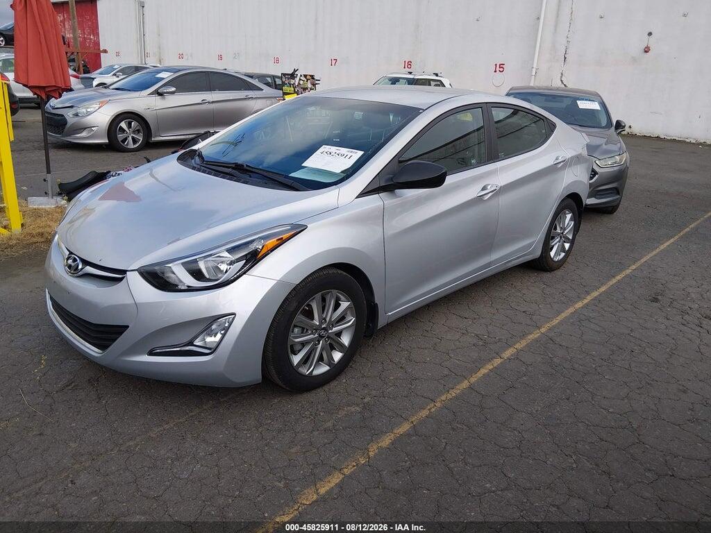 KMHDH4AE3FU326884 2015 HYUNDAI ELANTRA photo no. 2