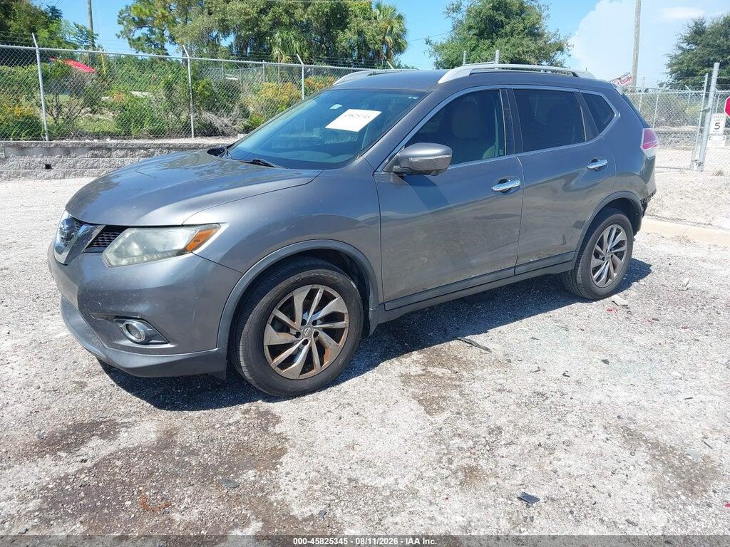 5N1AT2MT7FC925082 2015 NISSAN ROGUE photo no. 2