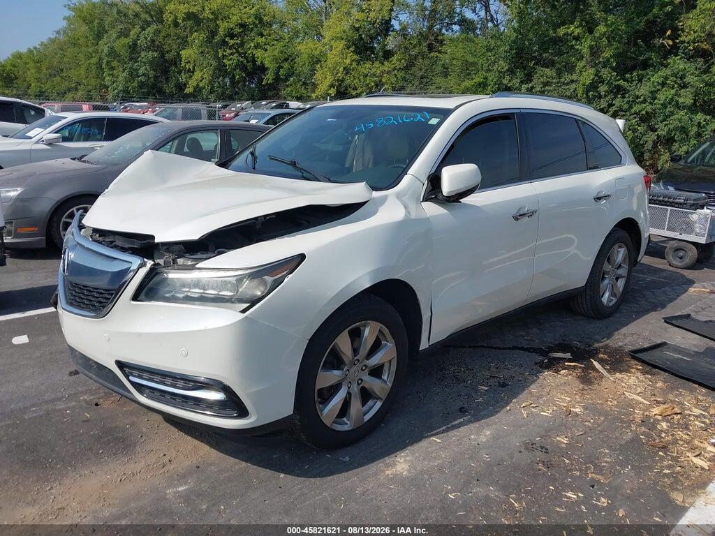 5FRYD4H89FB007207 2015 ACURA MDX photo no. 2