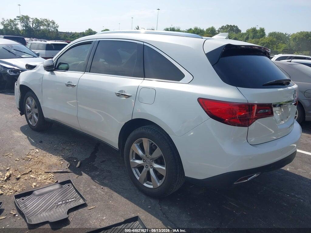 5FRYD4H89FB007207 2015 ACURA MDX photo no. 3