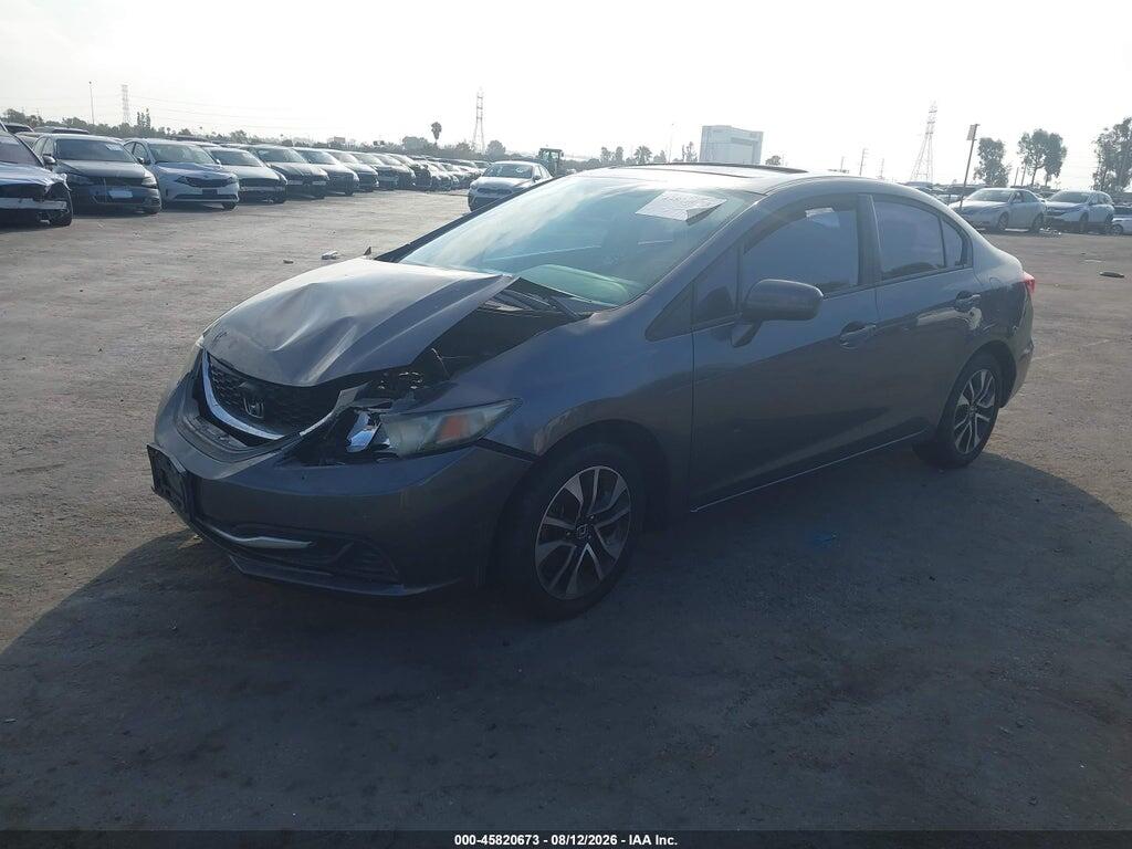 19XFB2F81FE224603 2015 HONDA CIVIC photo no. 2