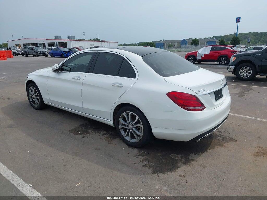 55SWF4KB3FU019326 2015 MERCEDES-BENZ C 300 photo no. 3