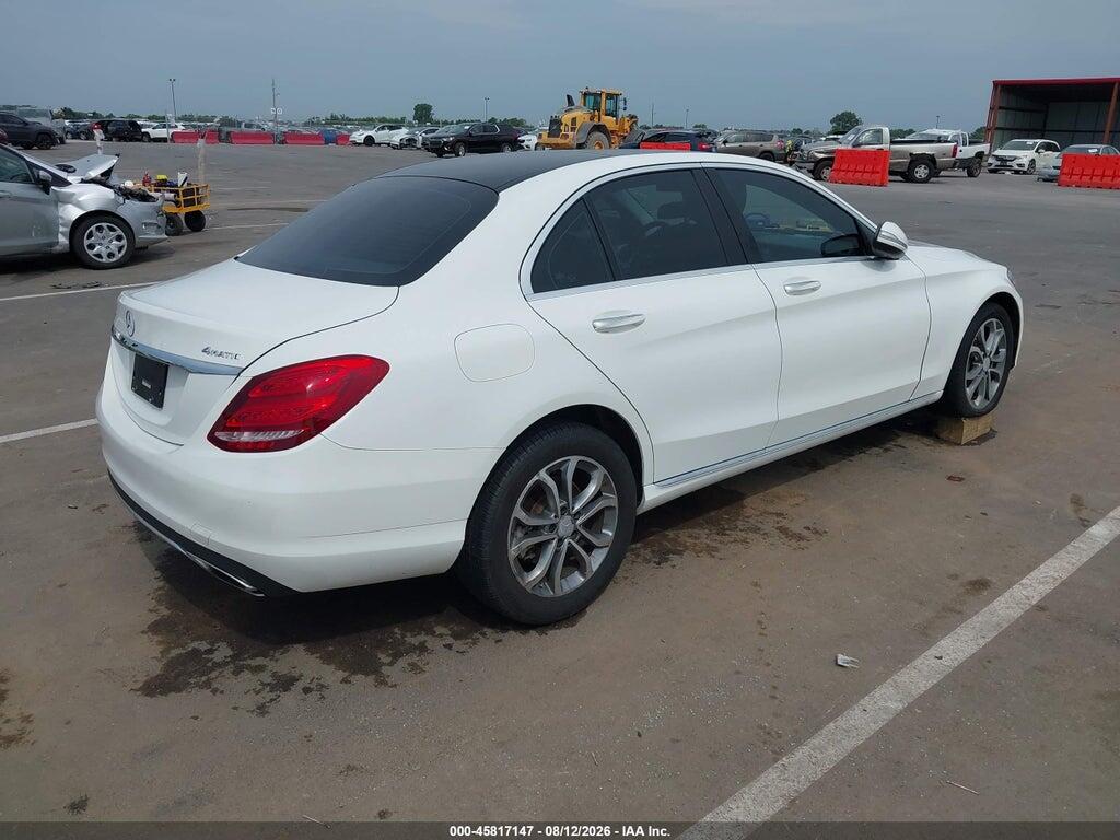 55SWF4KB3FU019326 2015 MERCEDES-BENZ C 300 photo no. 4