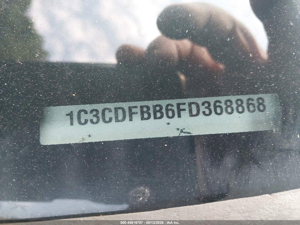 1C3CDFBB6FD368868 2015 DODGE DART photo no. 9