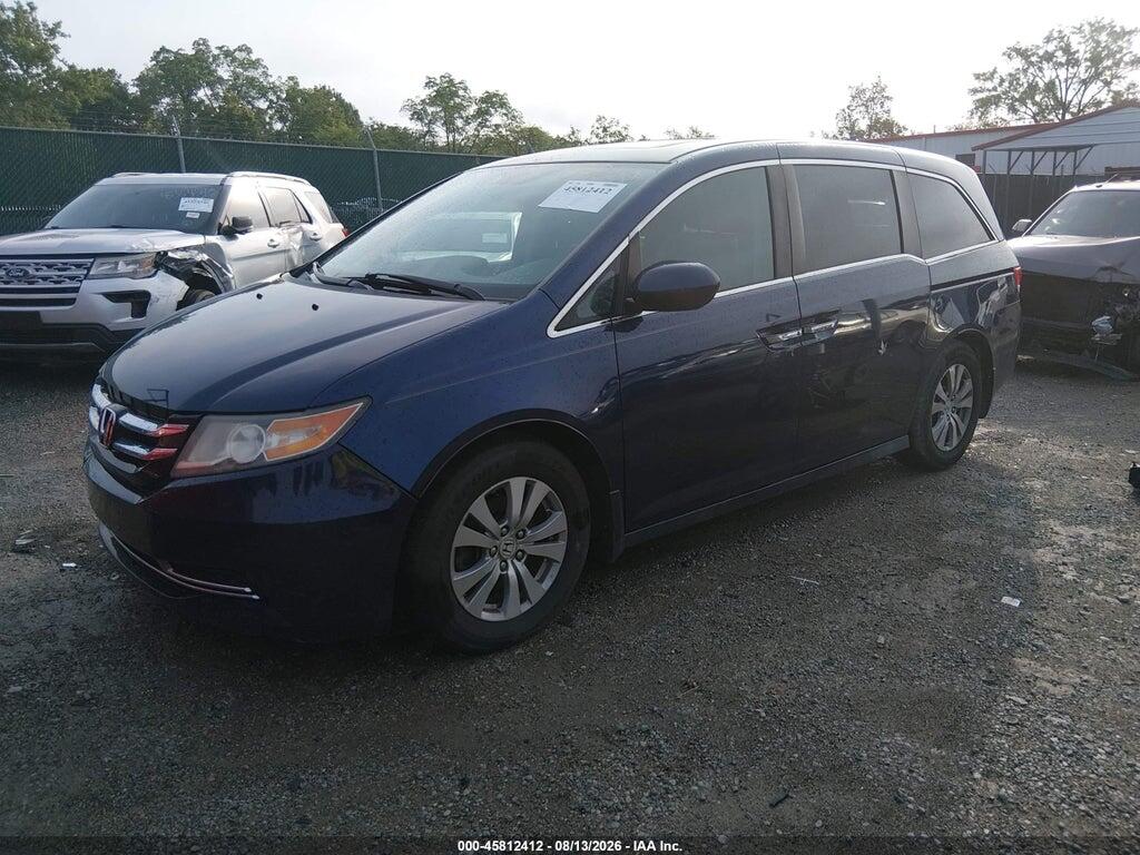 5FNRL5H63FB019334 2015 HONDA ODYSSEY photo no. 2