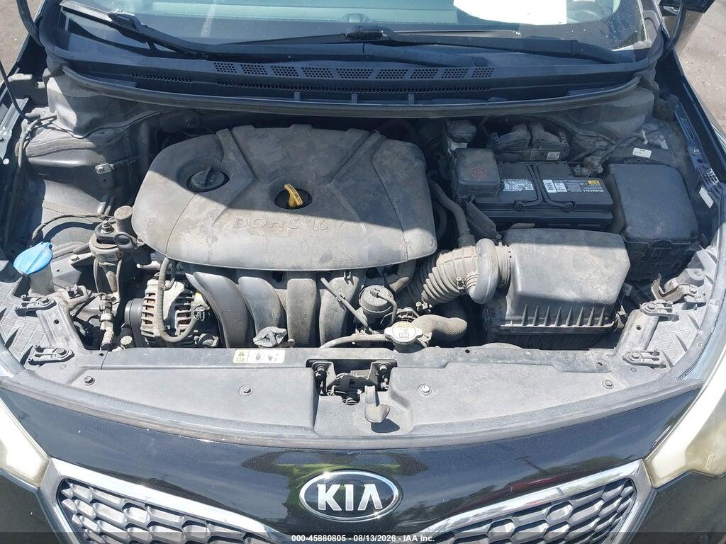 KNAFK4A60G5619304 2016 KIA FORTE photo no. 10