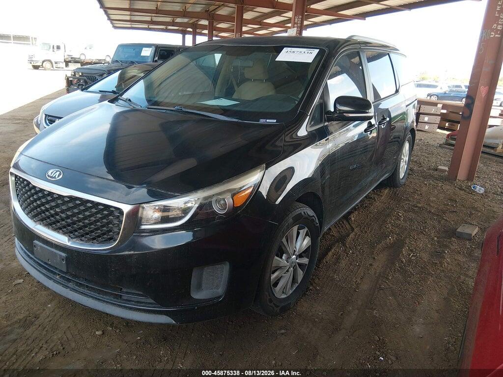 KNDMB5C19G6134266 2016 KIA SEDONA photo no. 2