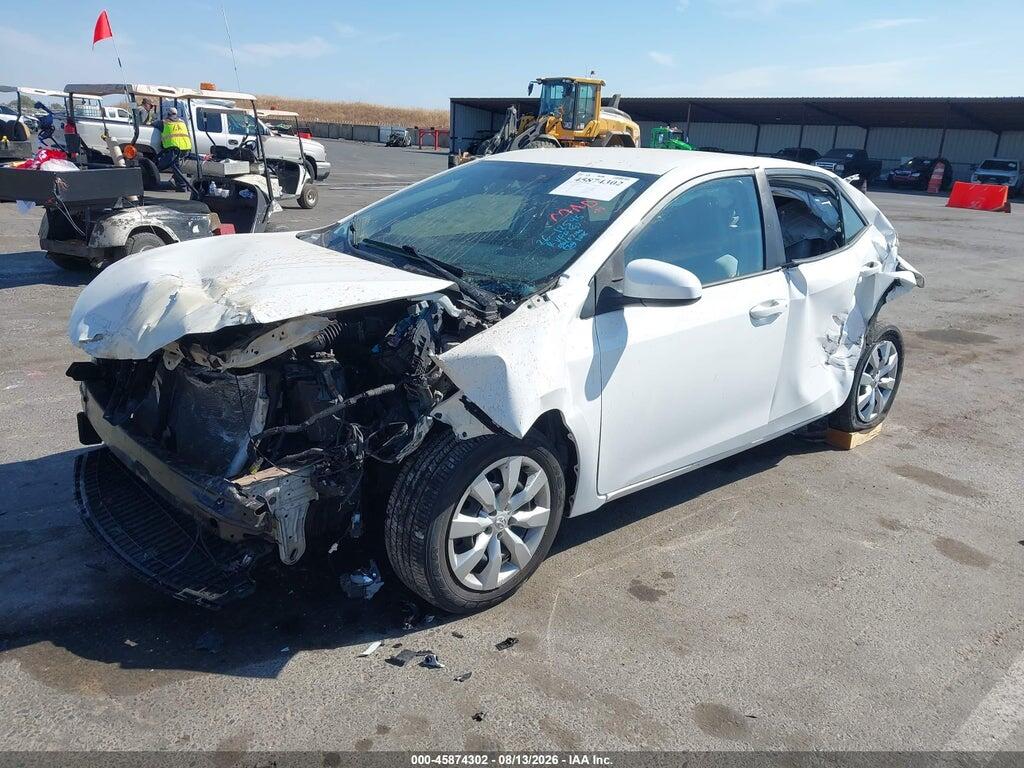 5YFBURHE8GP453848 2016 TOYOTA COROLLA photo no. 2