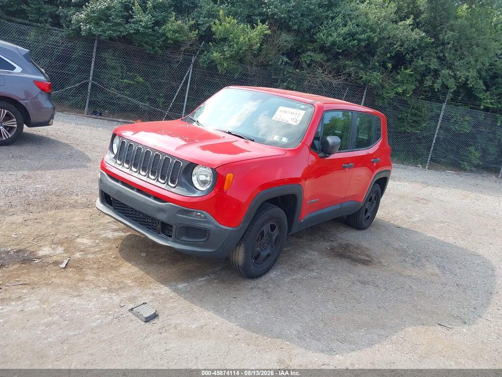 ZACCJBAW8GPE38259 2016 JEEP RENEGADE photo no. 2