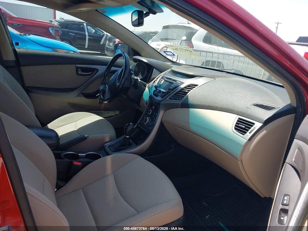 5NPDH4AE8GH708182 2016 HYUNDAI ELANTRA photo no. 5