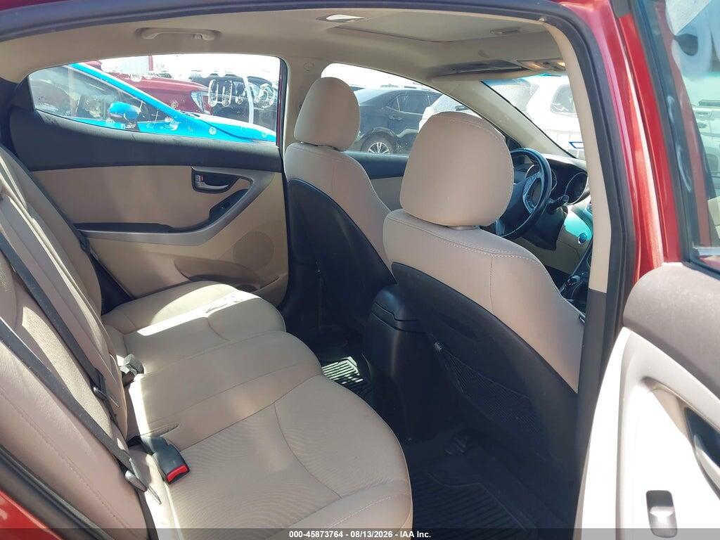 5NPDH4AE8GH708182 2016 HYUNDAI ELANTRA photo no. 8