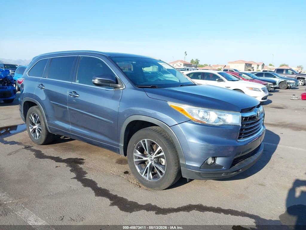 5TDKKRFH3GS122279 2016 TOYOTA HIGHLANDER photo no. 1