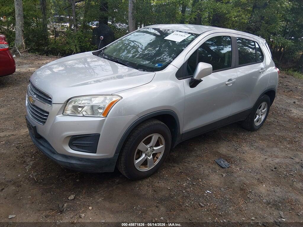 3GNCJNSB0GL178937 2016 CHEVROLET TRAX photo no. 2