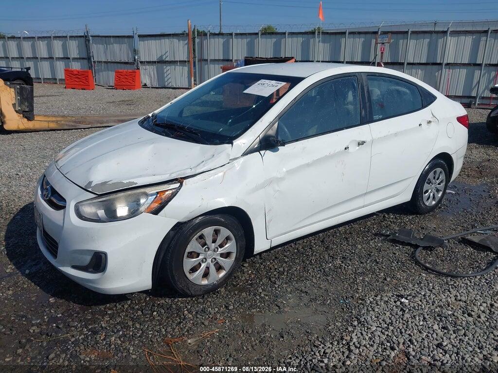 KMHCT4AE2GU003065 2016 HYUNDAI ACCENT photo no. 2
