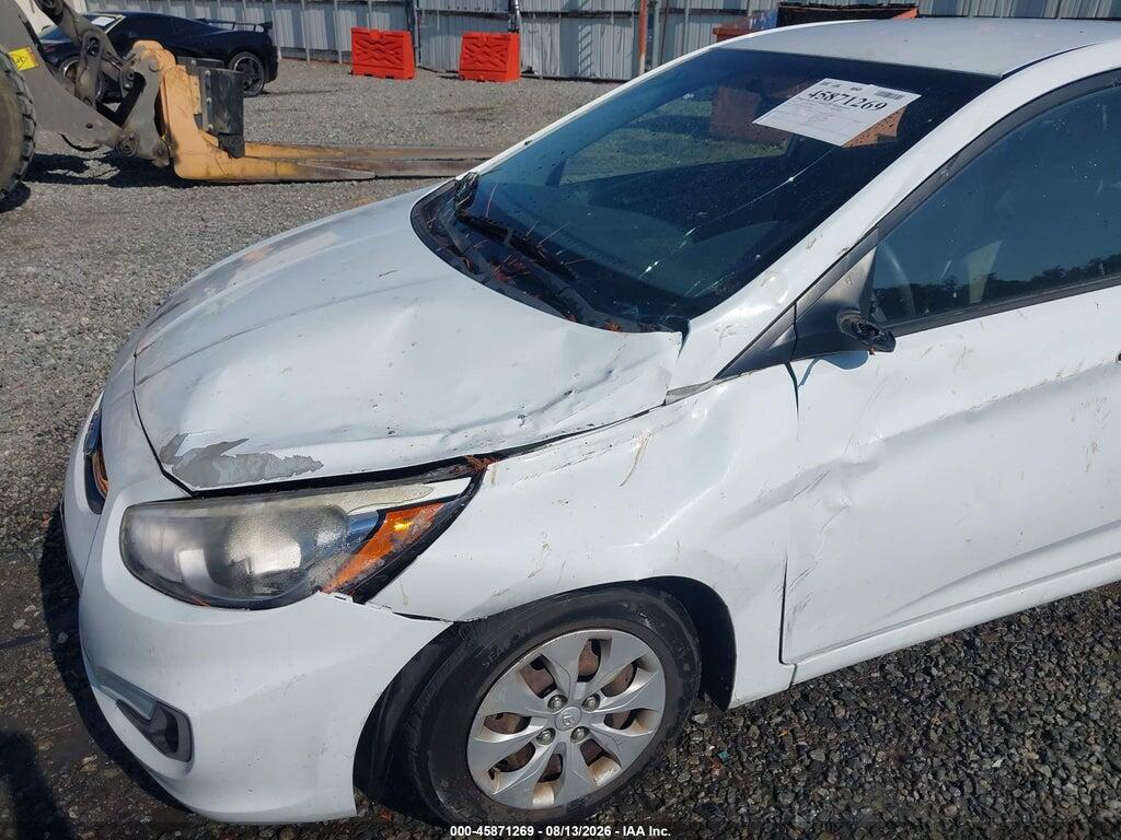 KMHCT4AE2GU003065 2016 HYUNDAI ACCENT photo no. 6