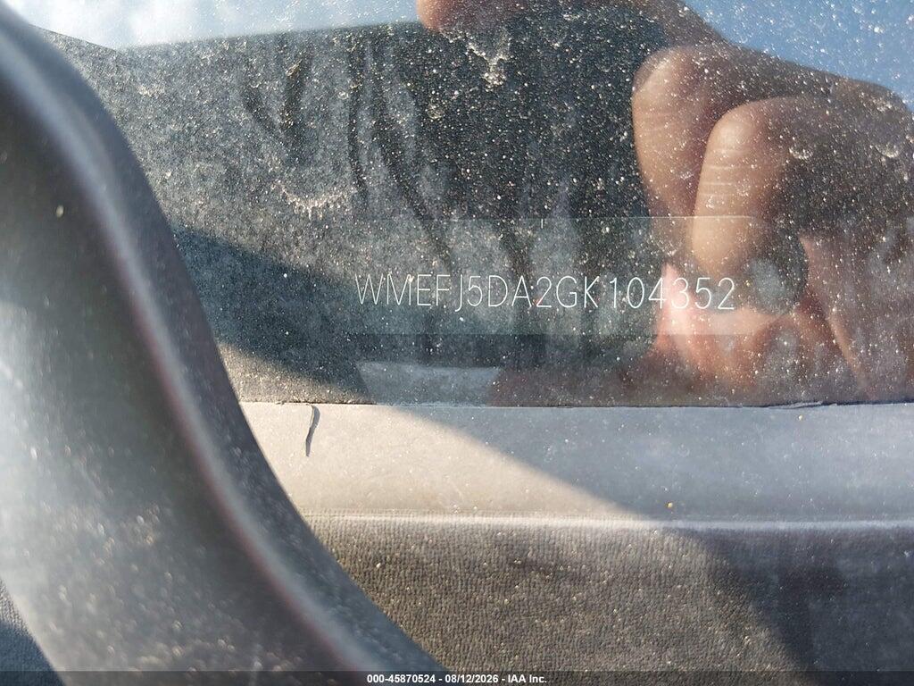 WMEFJ5DA2GK104352 2016 SMART FORTWO photo no. 11