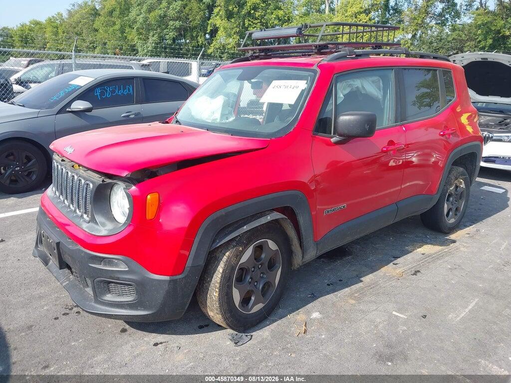 ZACCJBAT9GPE42696 2016 JEEP RENEGADE photo no. 2