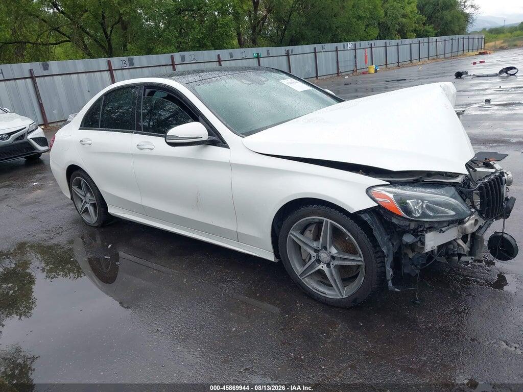 55SWF4KB0GU100737 2016 MERCEDES-BENZ C 300 photo no. 1