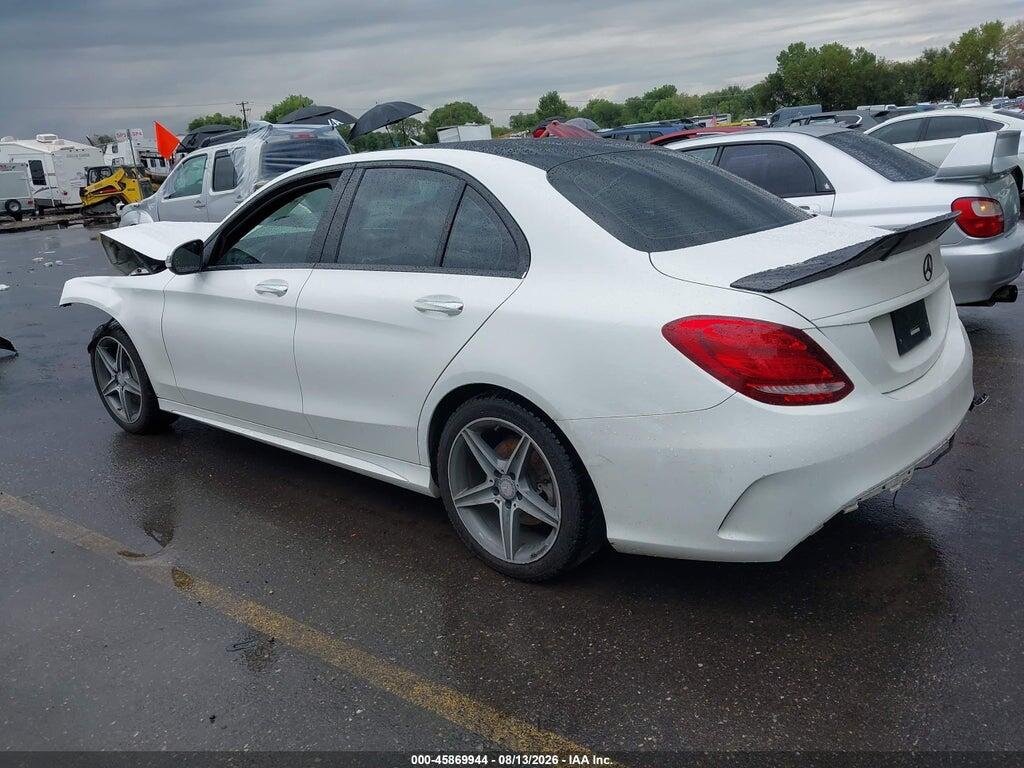 55SWF4KB0GU100737 2016 MERCEDES-BENZ C 300 photo no. 3