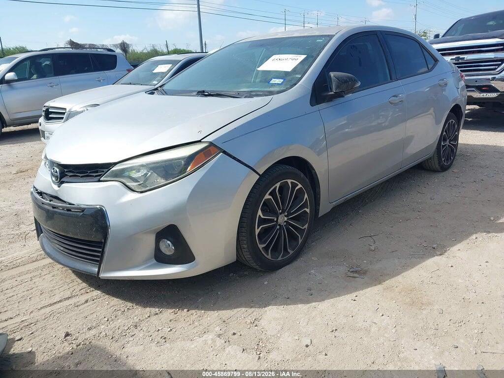 5YFBURHEXGP382071 2016 TOYOTA COROLLA photo no. 2