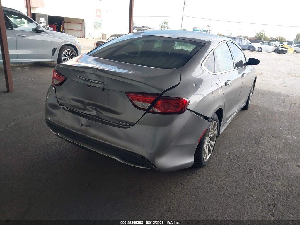 1C3CCCAB9GN150597 2016 CHRYSLER 200 photo no. 4