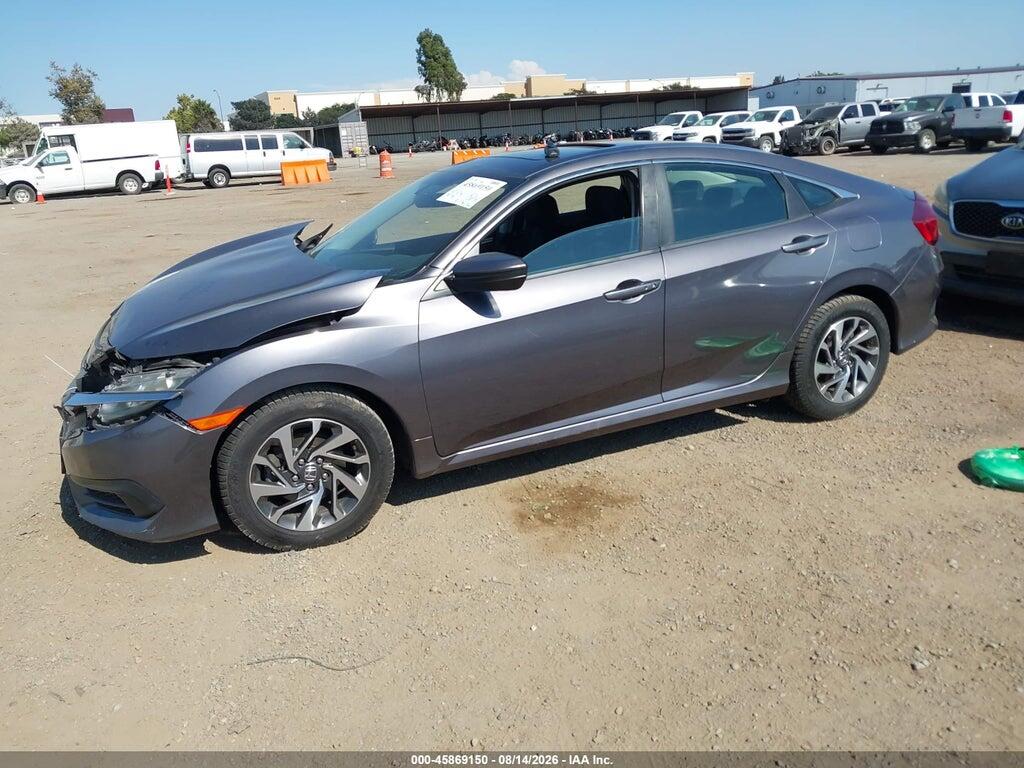 19XFC2F78GE090193 2016 HONDA CIVIC photo no. 2
