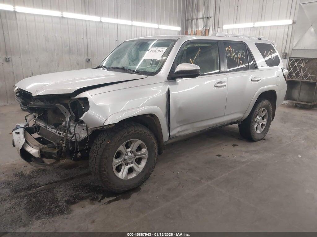 JTEBU5JR3G5289939 2016 TOYOTA 4RUNNER photo no. 2