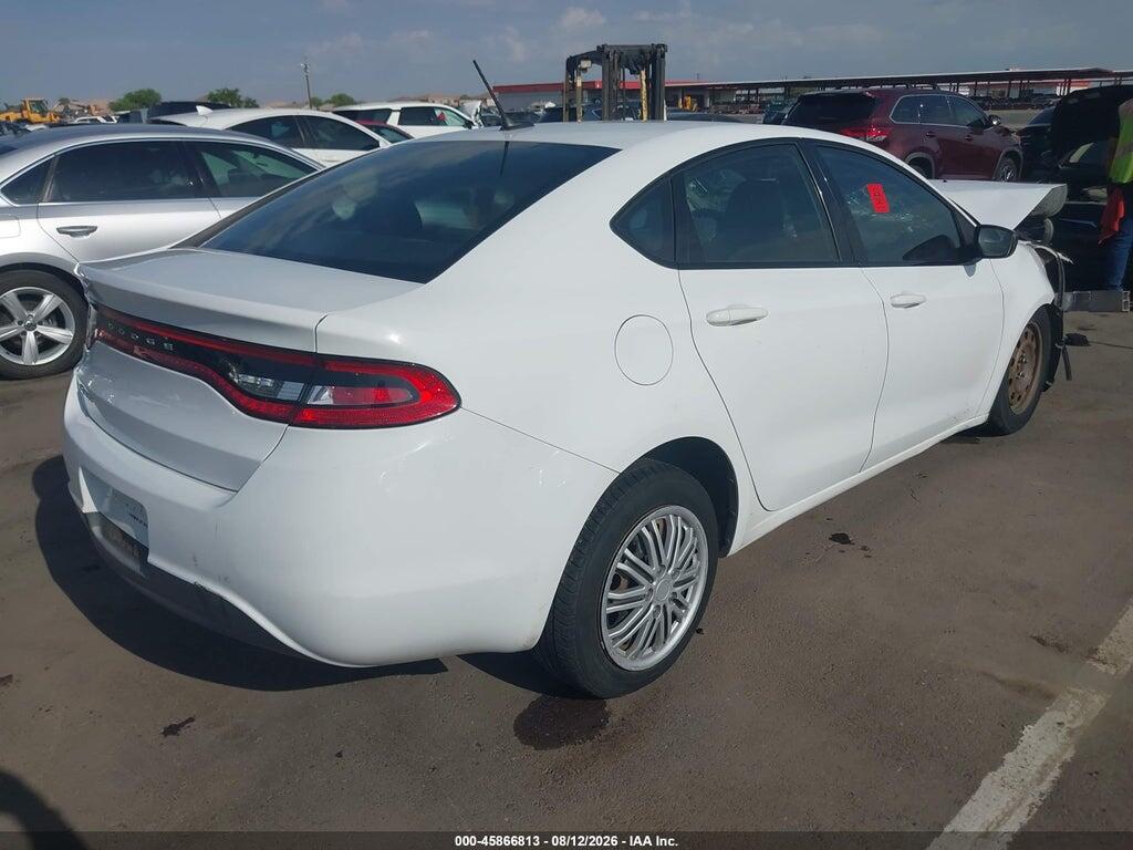 1C3CDFAA8GD517291 2016 DODGE DART photo no. 4