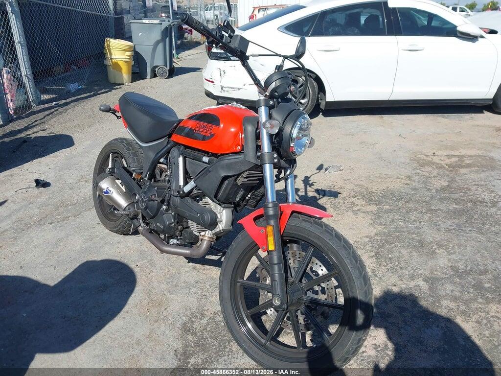2016 DUCATI SCRAMBLER ML015AXG3GT000095