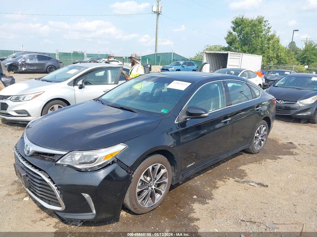4T1BD1EB6GU056200 2016 TOYOTA AVALON HYBRID photo no. 2