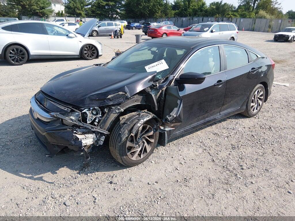 19XFC2F76GE086370 2016 HONDA CIVIC photo no. 2