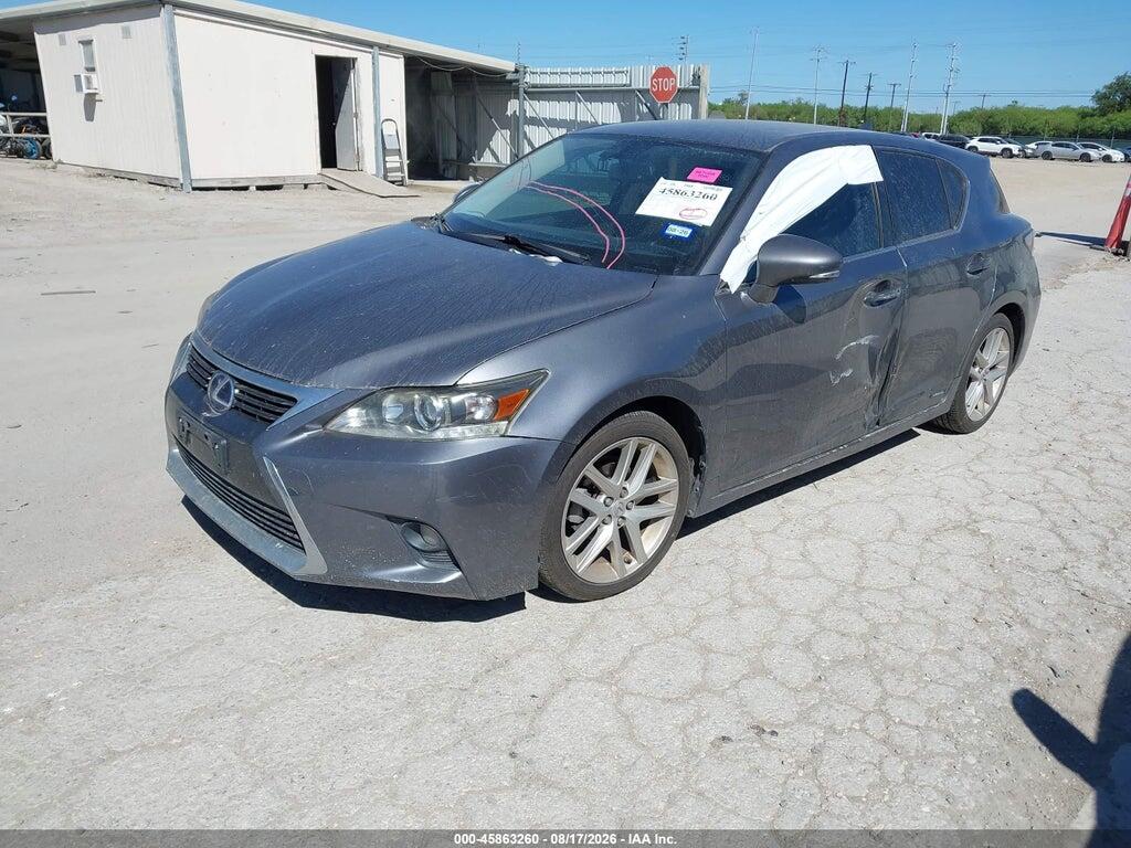 JTHKD5BH3G2257485 2016 LEXUS CT 200H photo no. 2