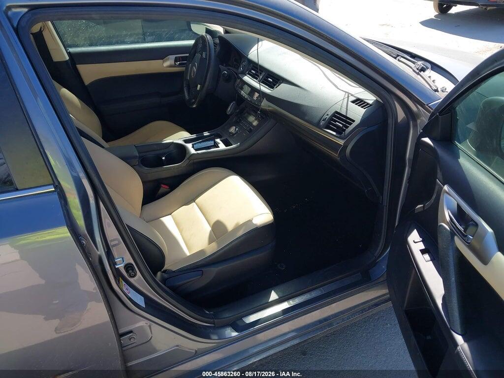 JTHKD5BH3G2257485 2016 LEXUS CT 200H photo no. 5