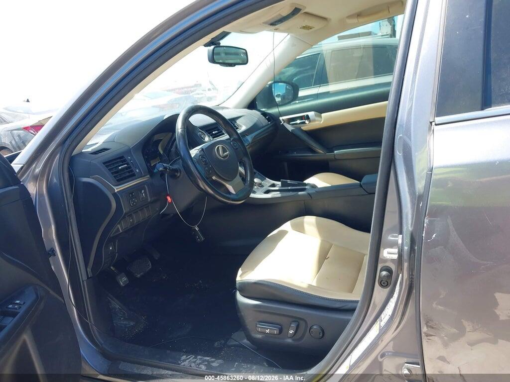 JTHKD5BH3G2257485 2016 LEXUS CT 200H photo no. 9
