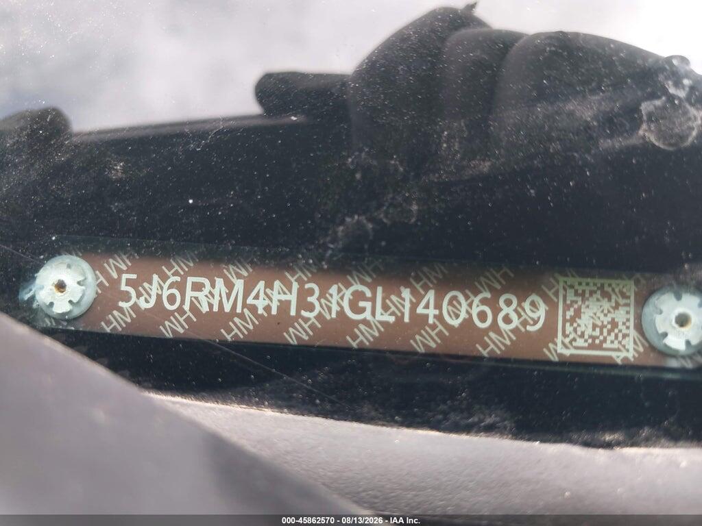 5J6RM4H31GL140689 2016 HONDA CR-V photo no. 9