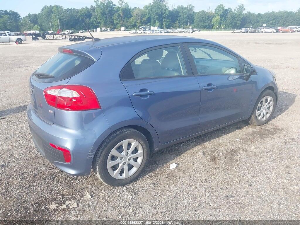 KNADM5A31G6665358 2016 KIA RIO photo no. 4