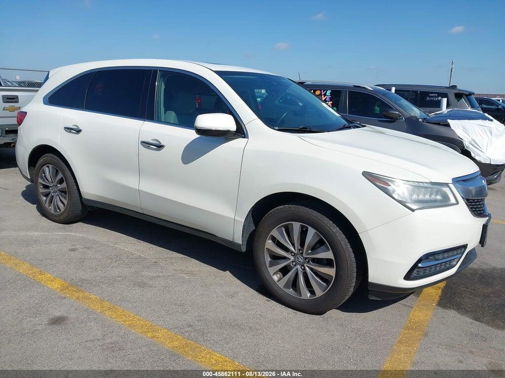 5FRYD4H45GB014444 2016 ACURA MDX photo no. 1