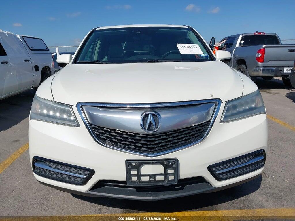 5FRYD4H45GB014444 2016 ACURA MDX photo no. 12