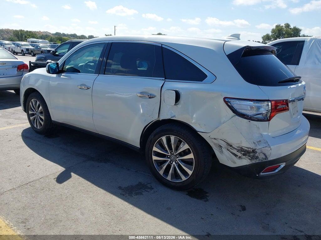 5FRYD4H45GB014444 2016 ACURA MDX photo no. 3