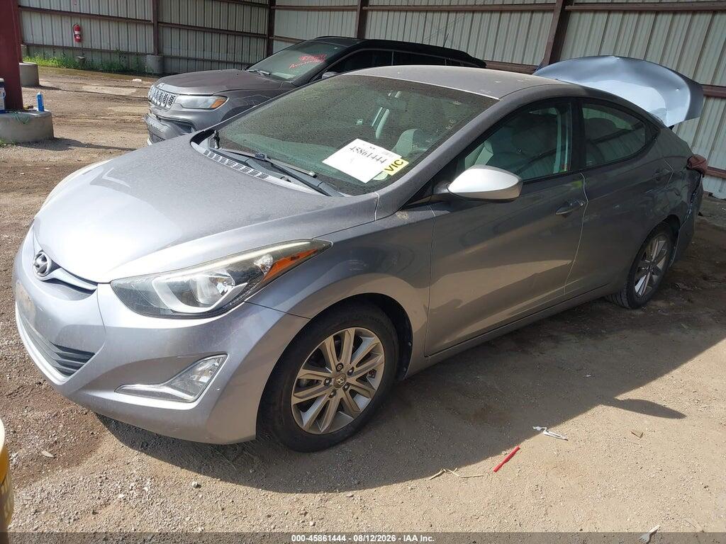 5NPDH4AE5GH708091 2016 HYUNDAI ELANTRA photo no. 2