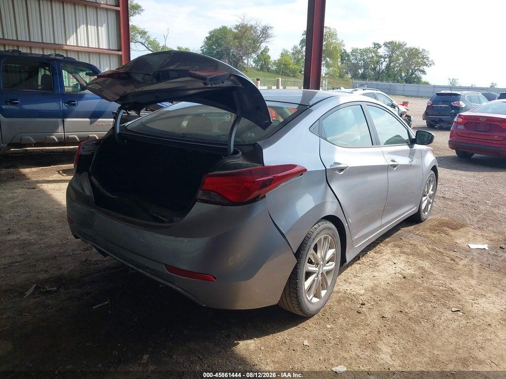 5NPDH4AE5GH708091 2016 HYUNDAI ELANTRA photo no. 4